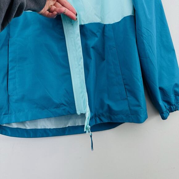 Eddie Bauer Lone Peak Blue Color Block Windbreaker Boys Size L - Picture 7 of 11